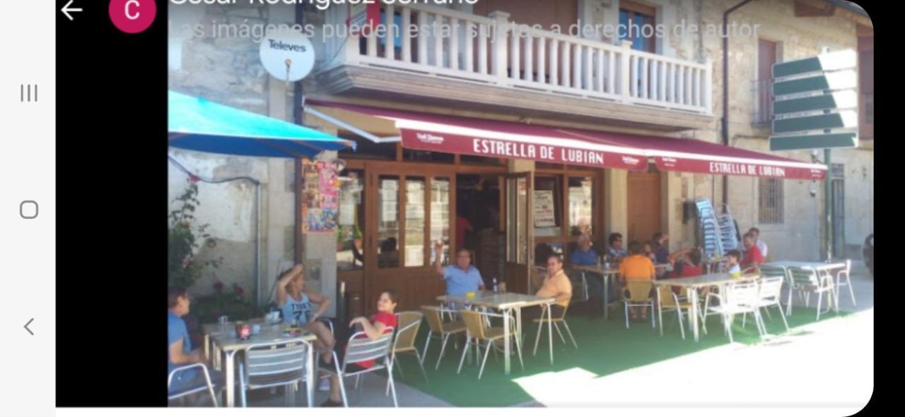 הוילה Lubián Casa Rustica Cesar מראה חיצוני תמונה